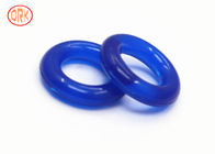 파란 절반 투명한 실리콘 O 반지 열저항 주문을 받아서 만들어진 크기