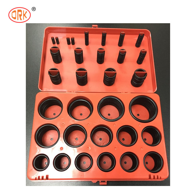 ORK 유니버설 표준 SAE 표준 407PC 고 내구성 인프라 고무 O 링 키트