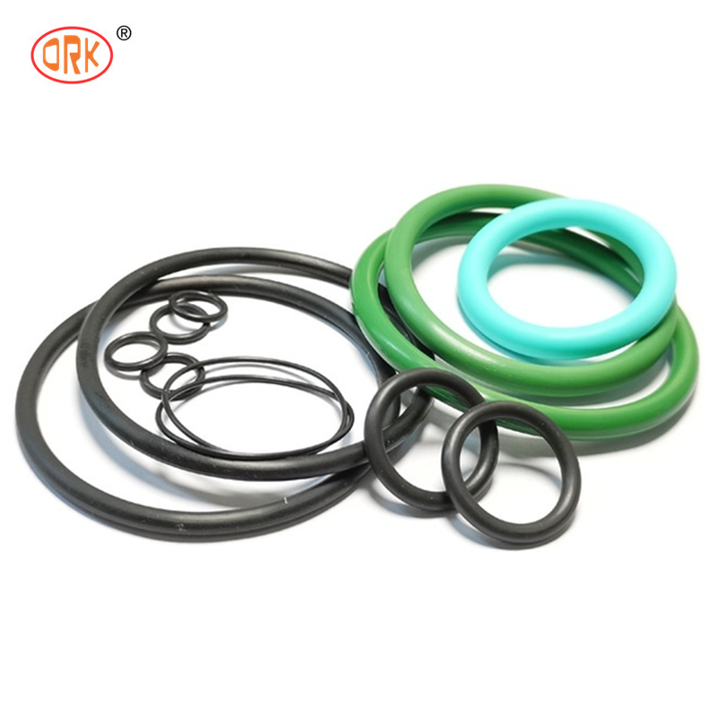 VMQ 실리콘 O 링, 다재료 고무 O 링 FKM NBR EPDM HNBR, 식품 의료 전기 장비용 고온 및 저온 저항 밀폐